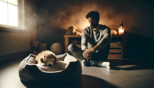 Guía completa para calmar a tu perro que llora por las noches 3 Noche tranquila, perro feliz: Cómo asegurar el bienestar de tu mascota durante las horas de sueño